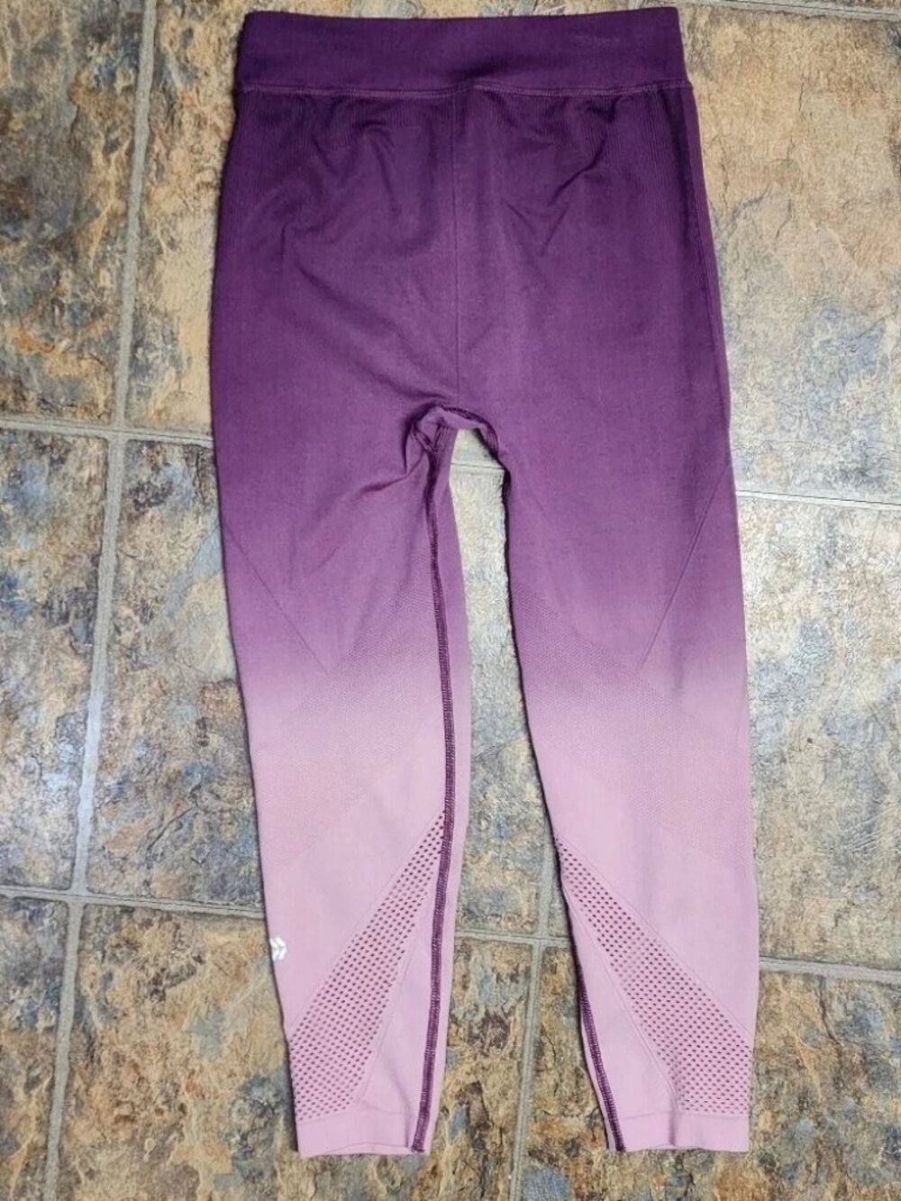 Share All in Motion Girls Sz L Seamless High-Waisted Leggings Ombré Rose - Picture 2 of 6